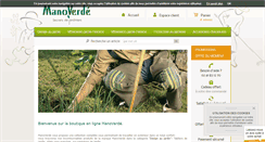Desktop Screenshot of manoverde.fr
